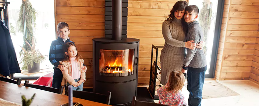 Morso Cast Iron Fireplace Insert Installation in Caldwell, Idaho