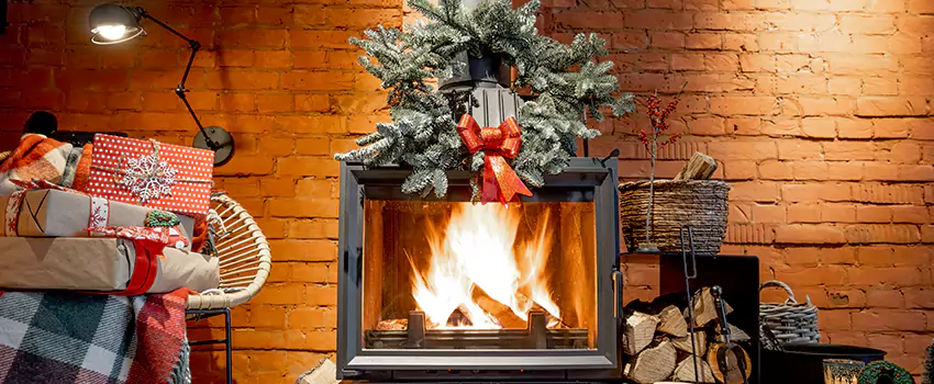 Travis Industries Linear Gas Fireplace Installation in Caldwell, Idaho